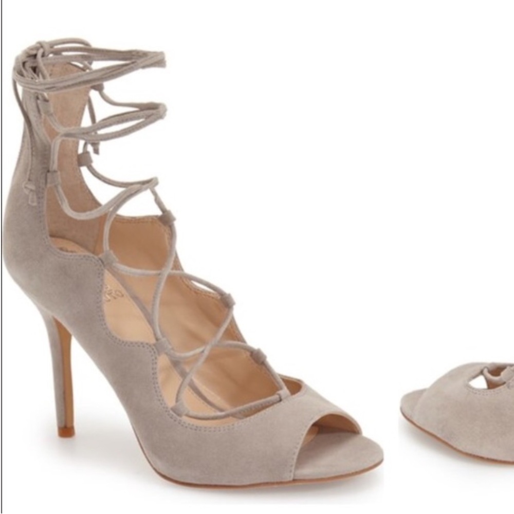 Vince Camuto Sandria Lace Up Ghillie Heel - Picture 1 of 11